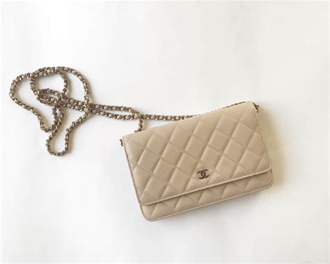 chain wallet chanel price|chanel wallet on chain beige.